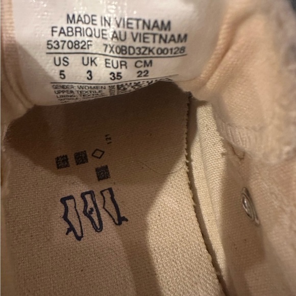 Converse Chuck Taylor All-star Shoreline Slip-on Ivory Womens Sneakers Size 5. - Picture 4 of 6